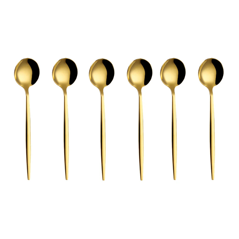 Conjunto Colheres Ultrafina Inox 6 Pcs