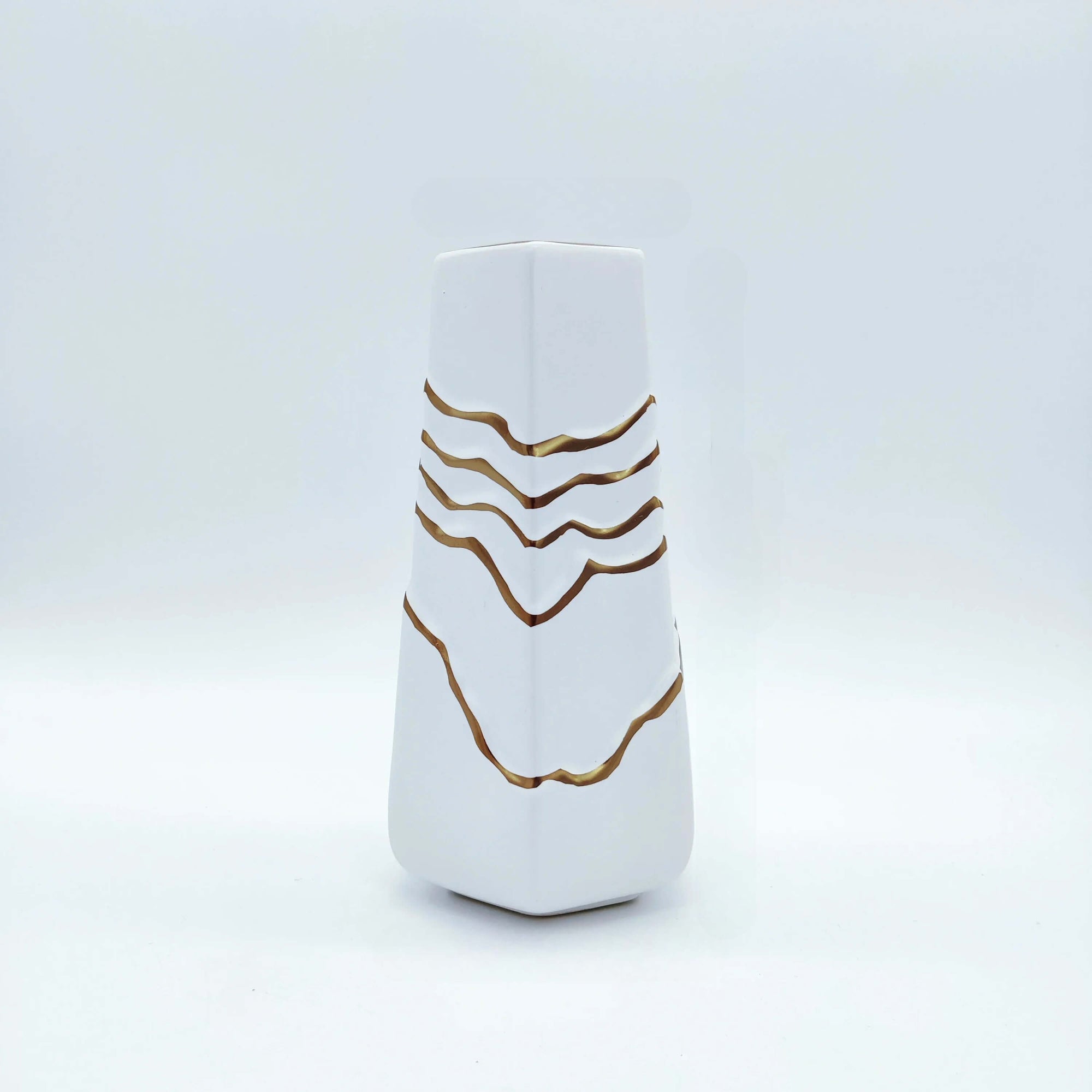 Vaso Waves em Porcelana
