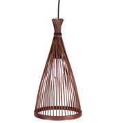 Mão-Tecido Lanterna De Bambu Lâmpada pingente, Rattan Natural, Lustres De Vime E27, Abajures De Bambu, Luz Pendurada, Luminárias