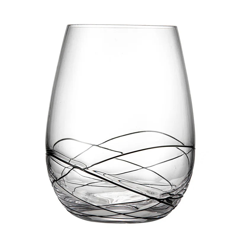 Criativo Cristal Champanhe Óculos Conjunto, copos De Vinho Tinto, Presente De Casamento Festa De Vidro, Suprimentos De Bar De Luxo