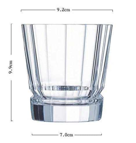 Taças e Copos de Cristal Listrado - Individual