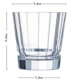 Taças e Copos de Cristal Listrado - Individual