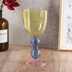 Taça de Vidro Arte Colorida - 300ml