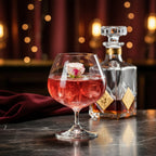 Taça de Vidro com Design Sofisticado para Drinks e Brandy 700ml – Individual, 2 ou 4 Peças