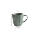 Caneca Cerâmica Canelada - 280ml