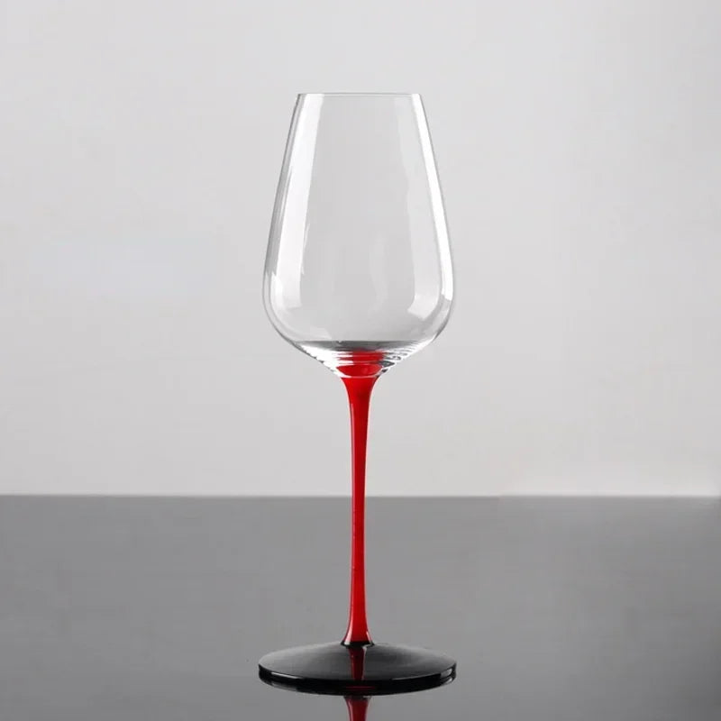 Taça Haste e Base Pintada Cristal - 400ml