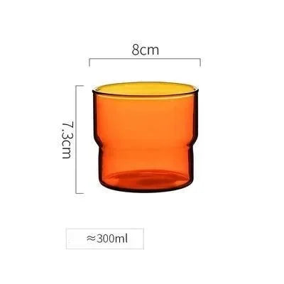 Copo de Vidro Colorido - 300ml ou 380ml