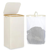 Cesto de Roupa Suja 100L com Sacola Removível