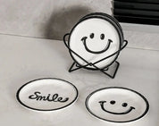 Conjunto Pratos Sorriso 6 Pcs em Cerâmica