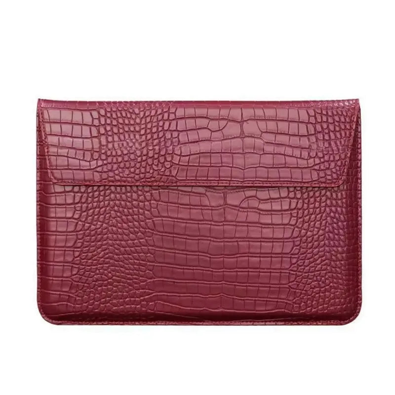 Case para MacBook em Couro Tipo Envelope para MacBook Air e MacBook Pro