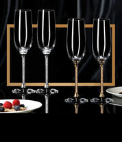 Taças Diamond em Cristal 2 Pcs
