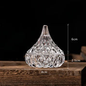 Pote Stand Decorativo de Vidro