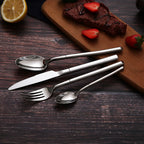 Conjunto Talheres de Aço Inox Luxo - 4 Peças