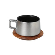 Conjunto Luxo Retrô Xícara e Pires - 230ml