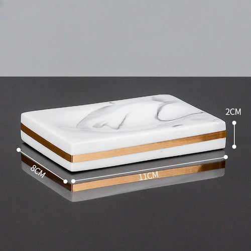 Linha Acessórios de Banheiro em Resina 5 Modelos