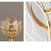 Castiçal de Cristal Luxuoso - Elegância para Sua Casa