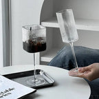Taça Quadrada de Vidro