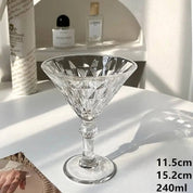 Taça Vintage de Vidro para Champanhe