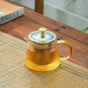 GIANXI-Bule Transparente De Vidro Borosilicato, Calor Pot Resistente, Flower Tea Set, Puer Chaleira, Escritório e Home Make Tea Tool, Chaleira Fria