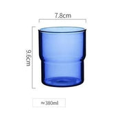 Copo de Vidro Colorido - 300ml ou 380ml
