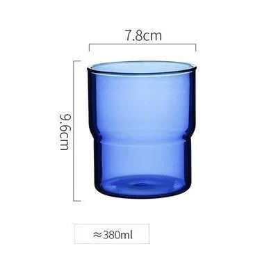 Copo de Vidro Colorido - 300ml ou 380ml