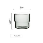 Copo de Vidro Colorido - 300ml ou 380ml