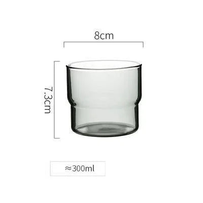 Copo de Vidro Colorido - 300ml ou 380ml