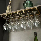 Suporte para Taças de Vinho em Metal para Armário Design Contemporâneo