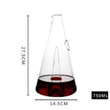 Decanter Pirâmide de Vidro