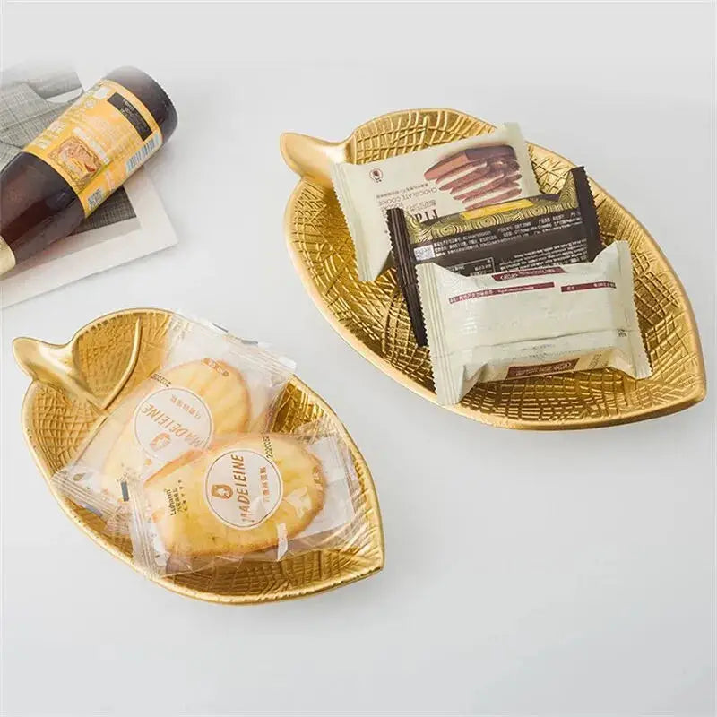 Bandeja Decorativa Gold para Alimentos