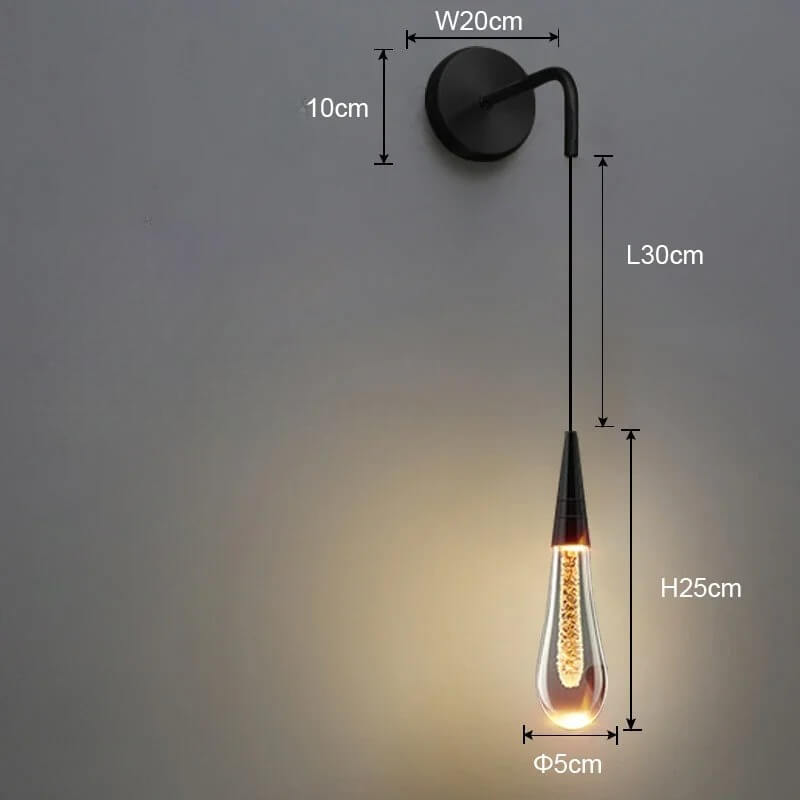 Lustre Pendente de Cristal Bubble Moderno