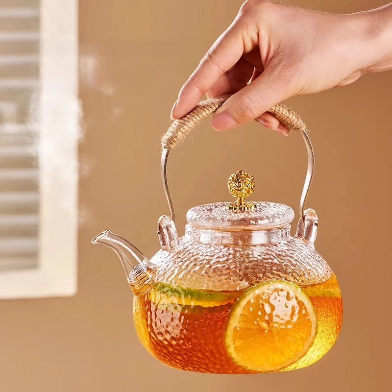 Bule de Vidro Borosilicato com Design Elegante
