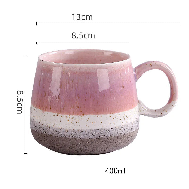 Xícara de Café em Cerâmica Gradiente - 400ml