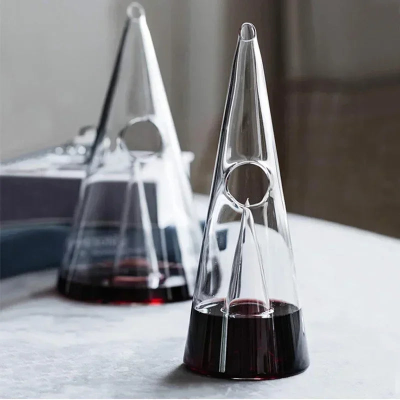 Decanter Pirâmide de Vidro