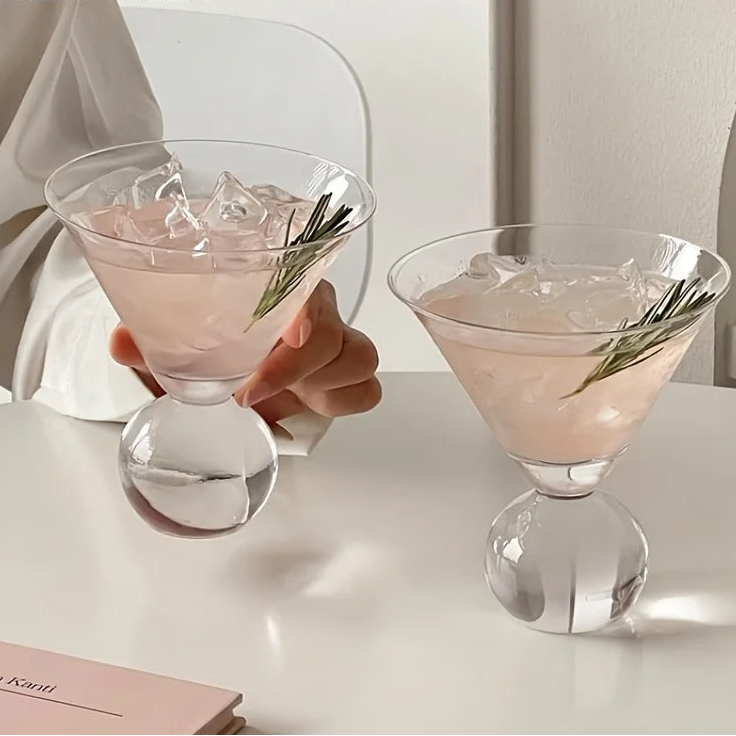 Taça de Vidro para Martini 260ml - Design Clássico e Sofisticado