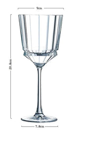 Taças e Copos de Cristal Listrado - Individual