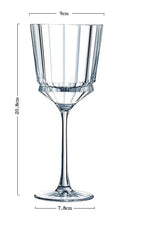Taças e Copos de Cristal Listrado - Individual