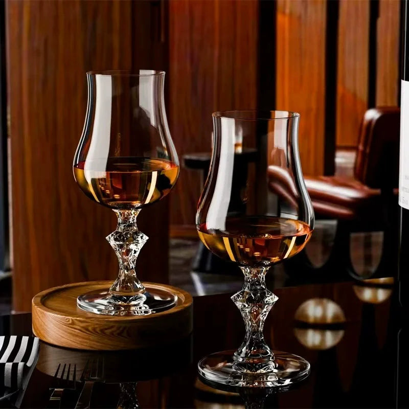 Macallan king luxo cristal único malte uísque snifer profissional uísque copita nariz vidro vinho degustação copo artesanal