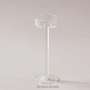 Castiçais de vidro conjunto tealight castiçal decoração para casa peças centrais mesa casamento suporte cristal configuração mesa jantar