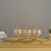 Castiçal de Cristal Luxuoso - Elegância para Sua Casa