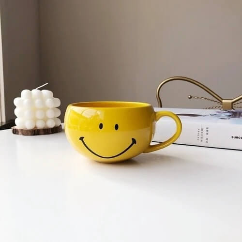 Caneca Smile em Cerâmica 380ml