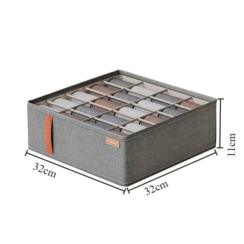 Caixa de Armazenamento de Roupas Íntimas