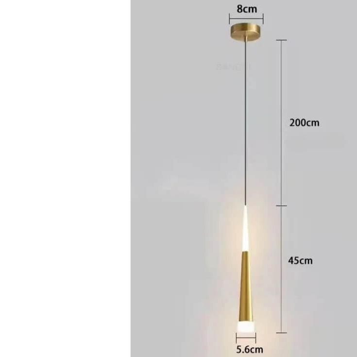 Luminária Pendente de Cristal Moderna