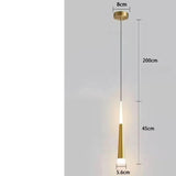 Luminária Pendente de Cristal Moderna