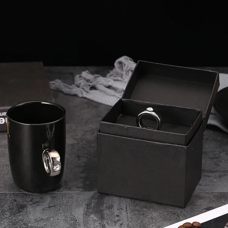 Caneca com Alça Formato Anel 300ml