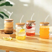 Copo Sanfonado de Vidro 350ml