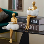 Adorno A Bailarina Dourada