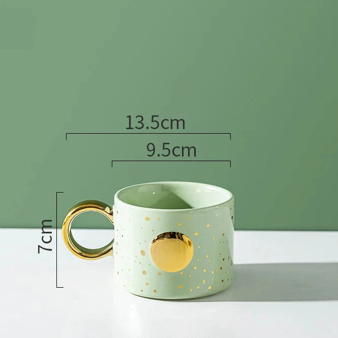 Canecas de Cerâmica Lua e Sol - Individual