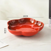 Linha Louças em Porcelana Vermelha