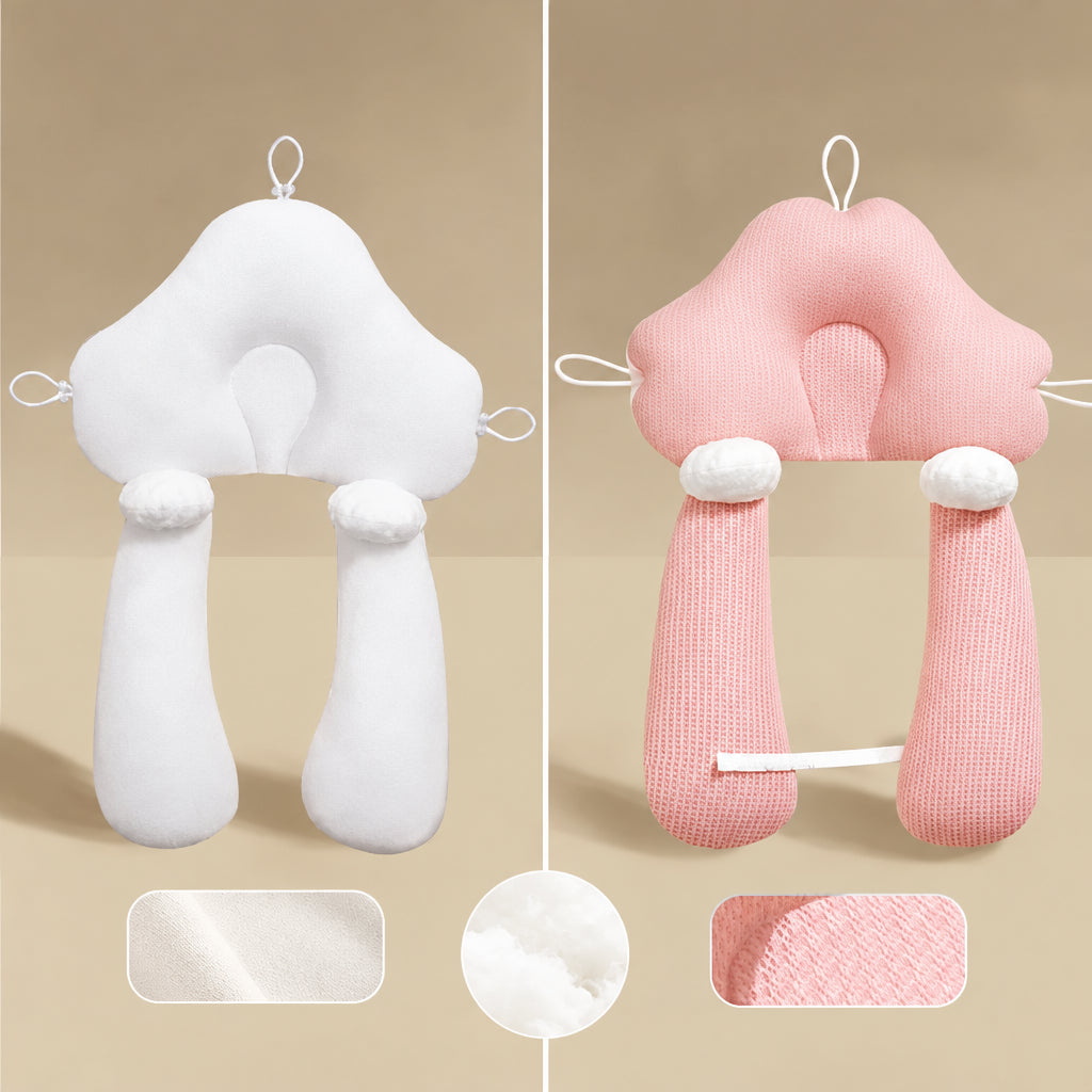 Travesseiro para Bebê Recém-Nascido Dupla Face para Dormir